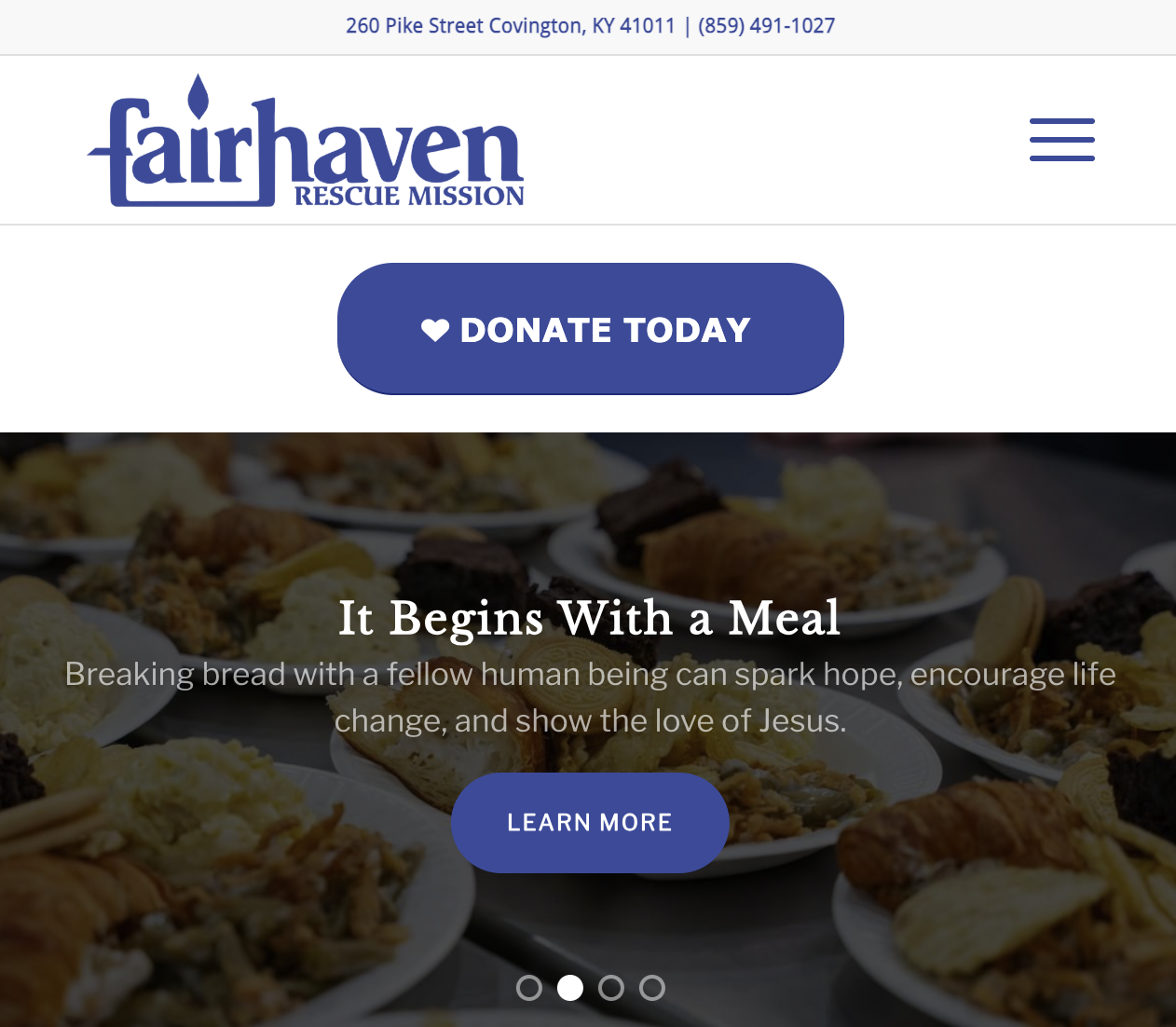 fair haven rescue mission website preview
